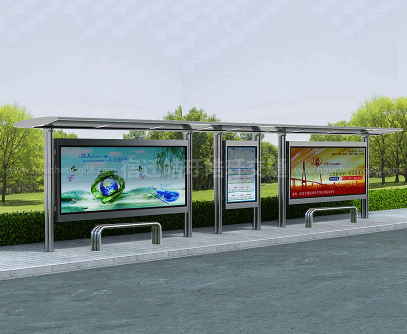 不銹鋼公交候車亭,不銹鋼公交候車亭廠家